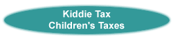 Kiddie Tax Children's Taxes